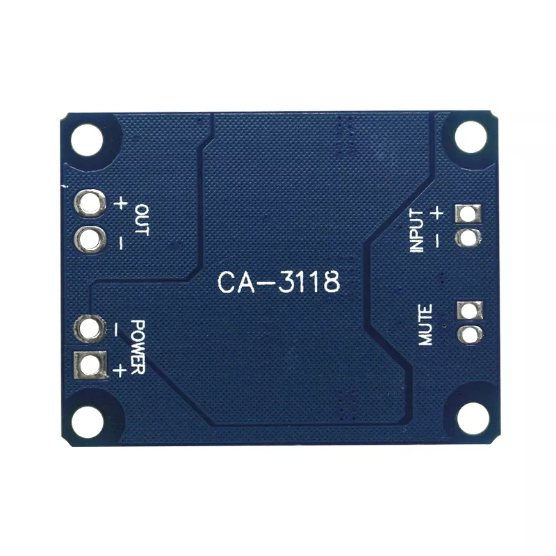 CA-3118 Module de carte d’amplificateurs de puissance audio numérique mono 60W DC 12V-24V – Image 4