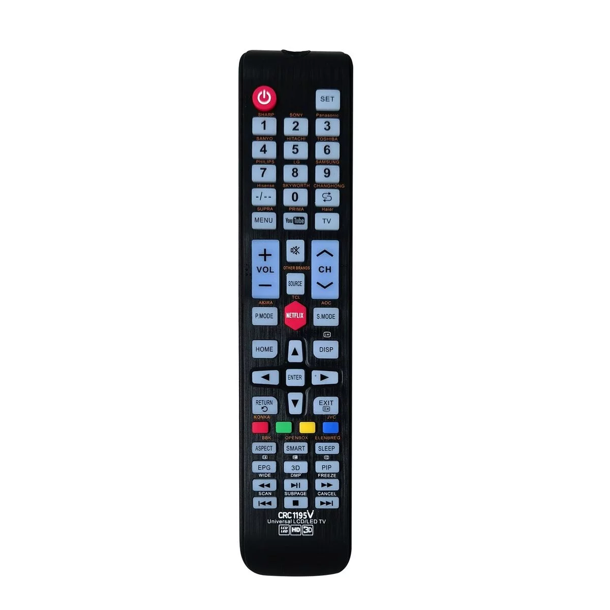 CRC1195 Télécommande universelle pour tout LCD et LED TV