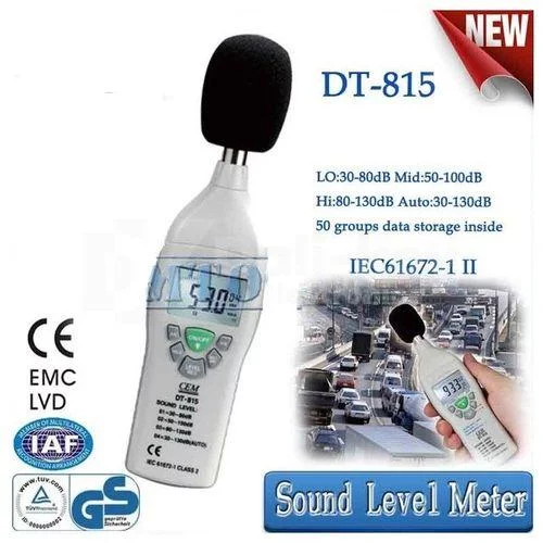 DT-815 Sonomètre numérique 30-130dB – Image 2