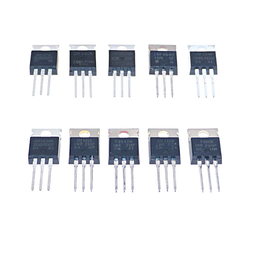 Lot de 50pcs 10 références transistors Mosfet TO-220 – Image 2