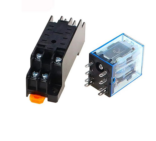 Omron MY2N-J Mini relais avec support de base de prise 24VDC 24AC 220VAC – Image 2