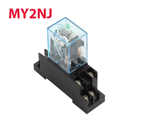 Omron MY2N-J Mini relais avec support de base de prise 24VDC 24AC 220VAC