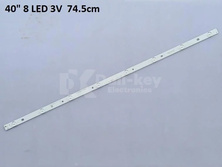 Barre 8 LED 3v universel pour TV 39″ et 40″ 74.5cm