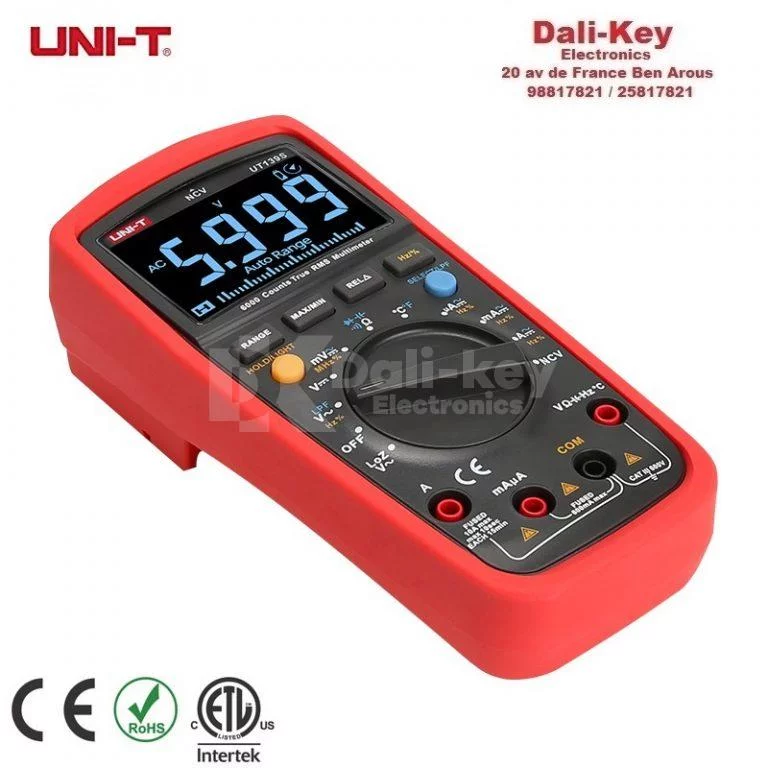 Multimètre numérique automatique avec détecteur de tension sans contact – Image 3