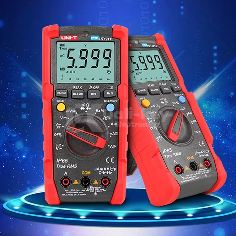 UT191E Professionnels multimètre automatique vrais RMS IP65 étanche