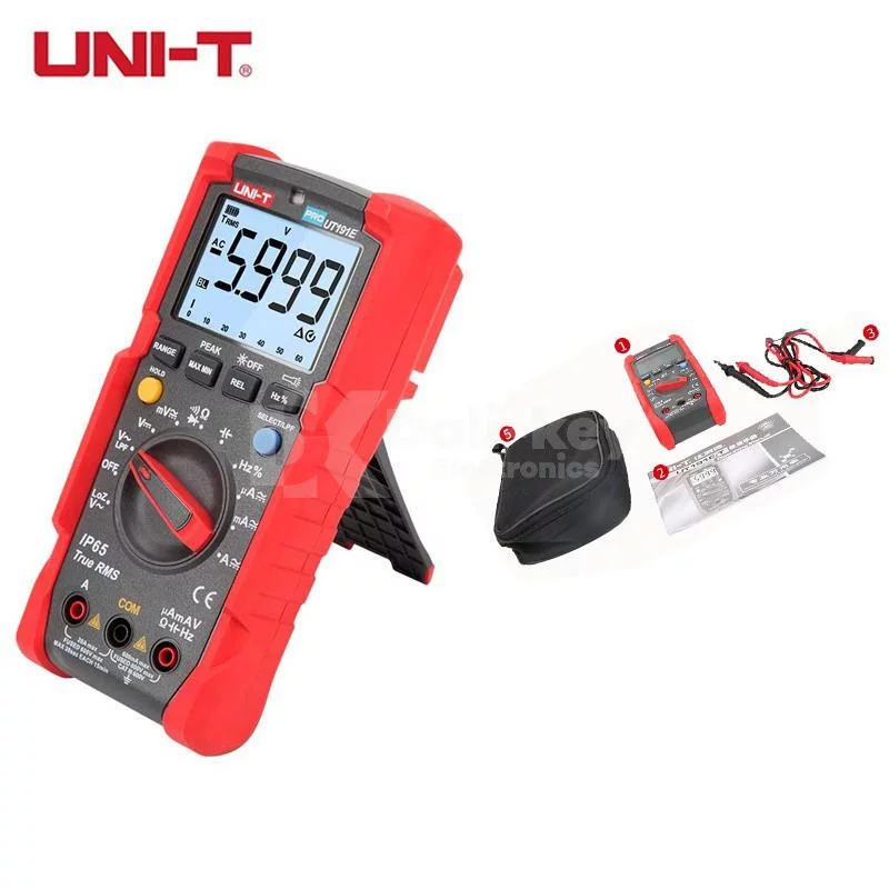 UT191E Professionnels multimètre automatique vrais RMS IP65 étanche – Image 4