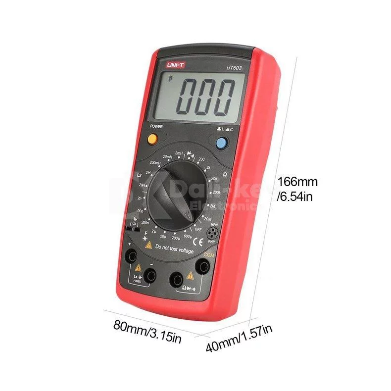 UT603 LCR Capacimètre d’inductance – Image 4