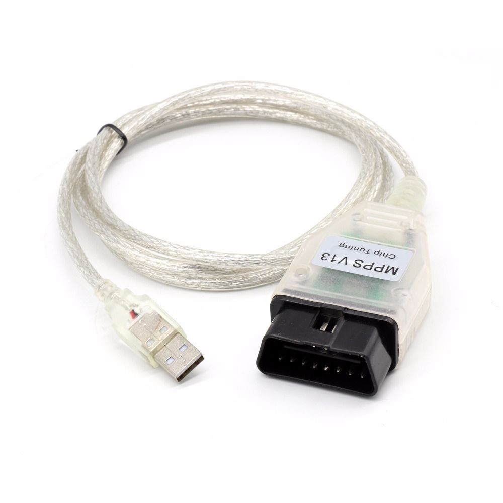 MPPS V13.02 Interface VAG OBDII OBD2 USB Cable Ecu Flasher VW AUDI BMW Citroen – Image 4