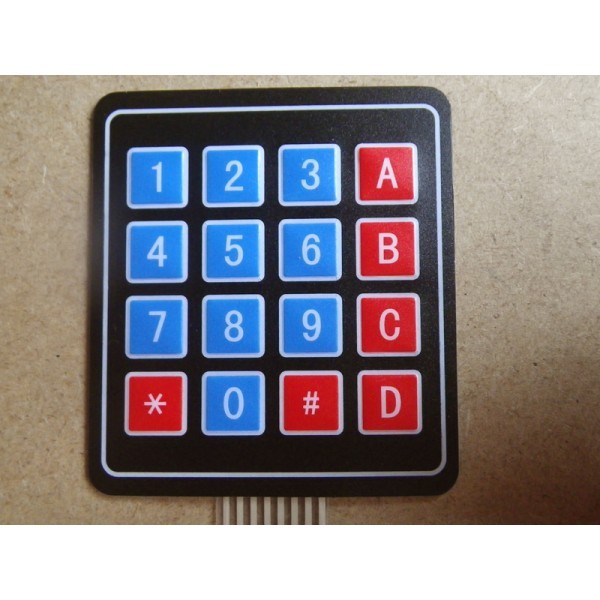 Clavier à membrane 16 touches (4×4) – Image 3