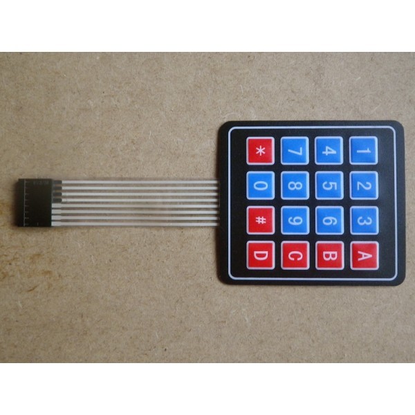 Clavier à membrane 16 touches (4×4) – Image 4