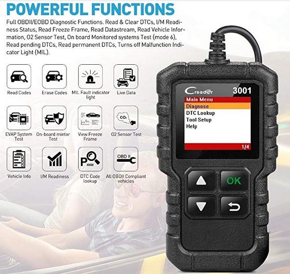 Scanner automobile multimarques launch X431 CR3001 – Image 2