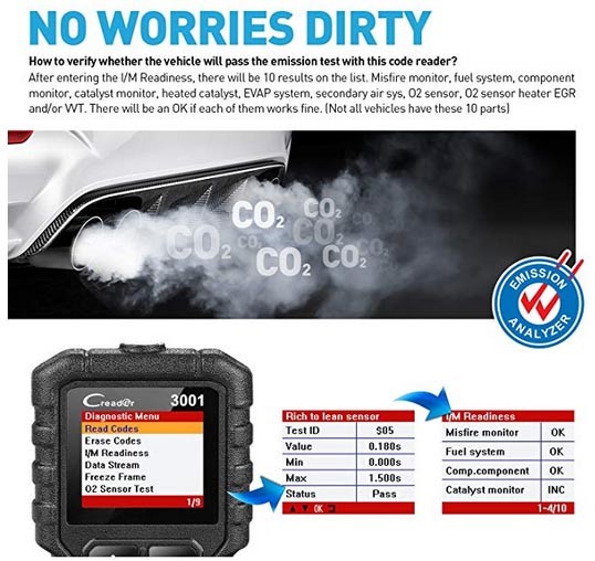 Scanner automobile multimarques launch X431 CR3001 – Image 6