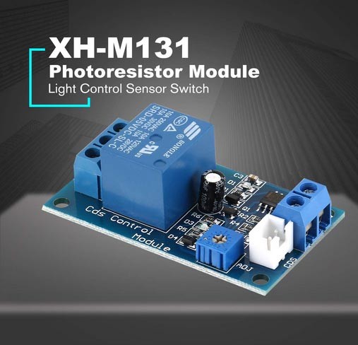 XH-M131 DC 5V Module relais avec photorésistance pour contrôle de lumière – Image 2