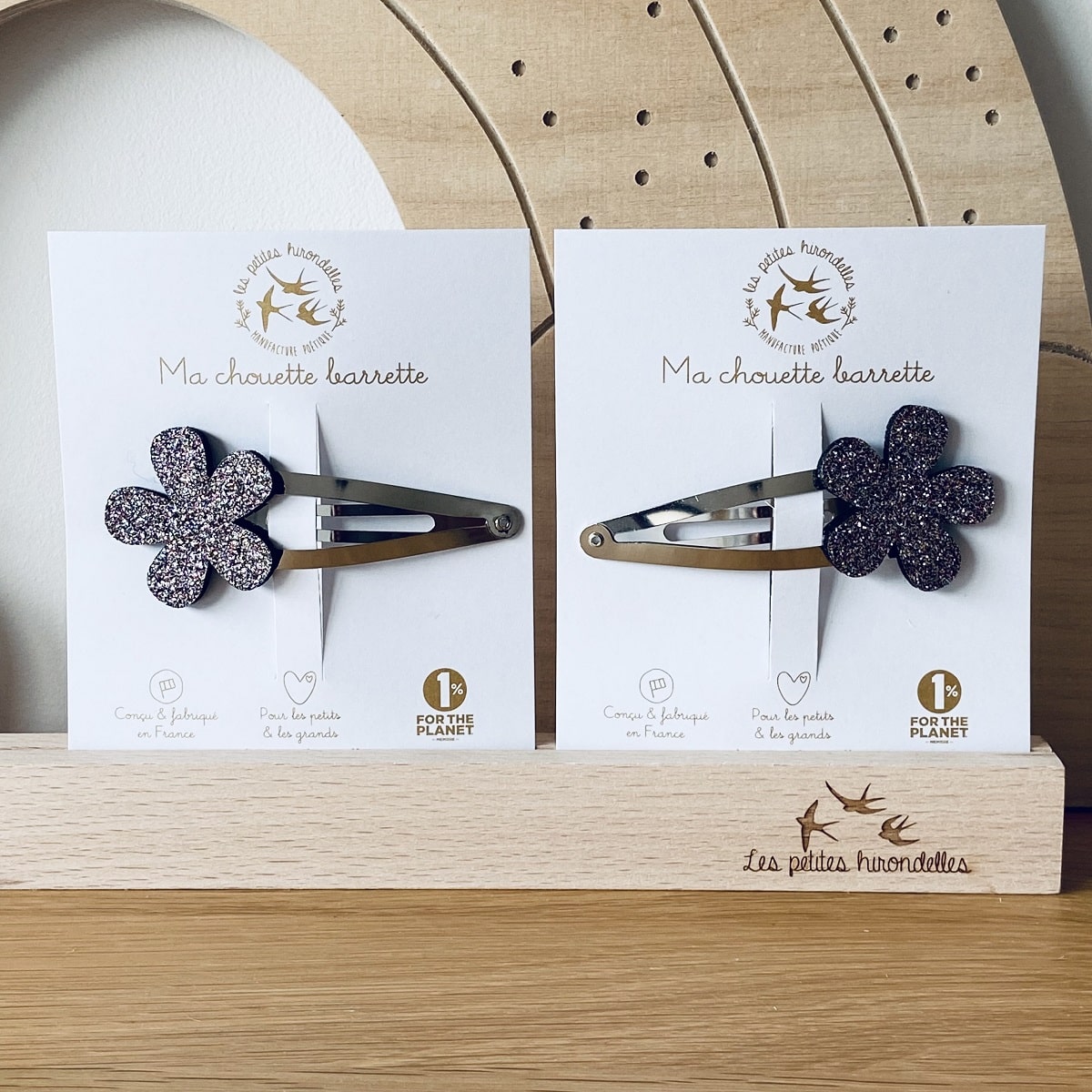 Barrette simple – Fleur – Image 3
