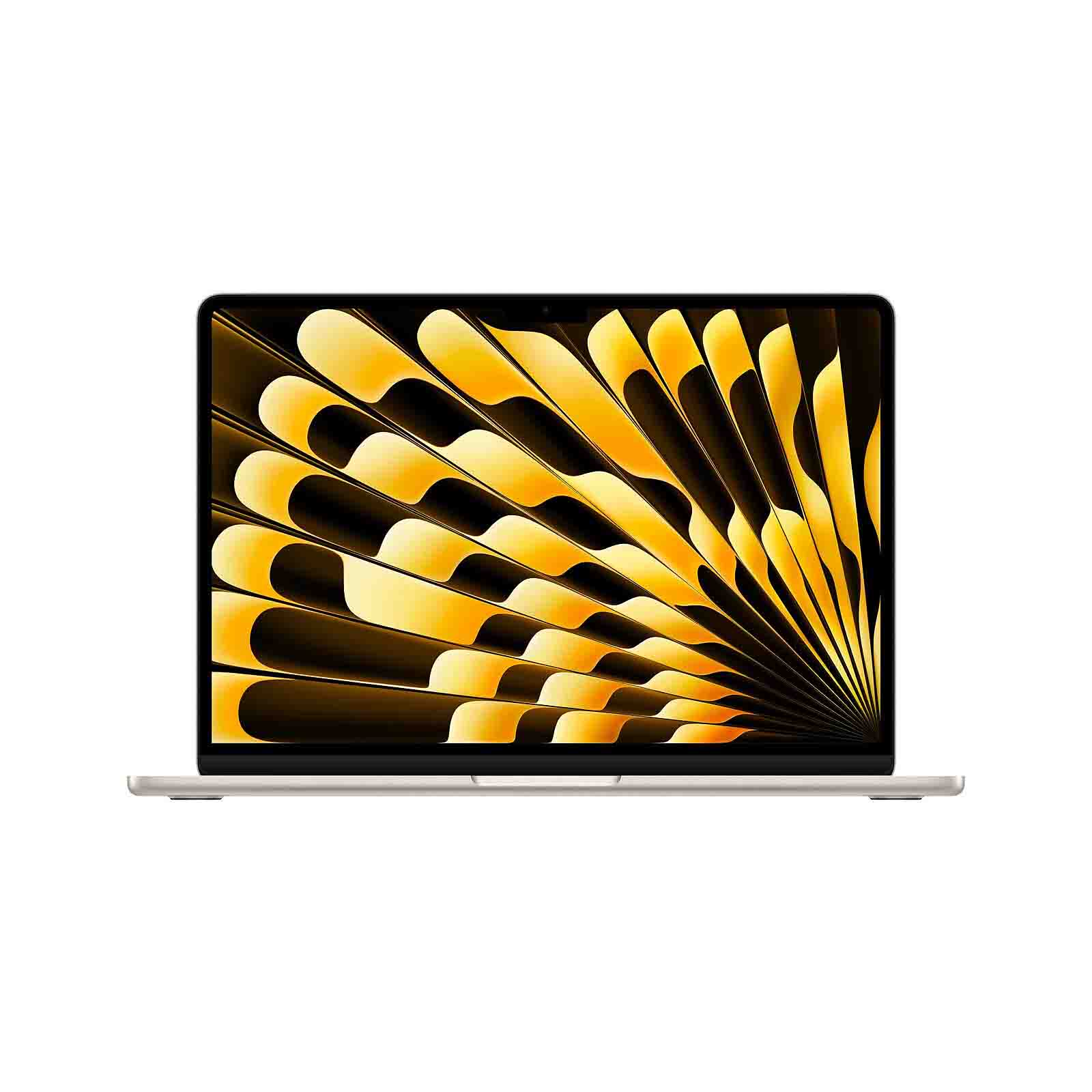 Apple MacBook Air 13,6 Pouces Puce M4 16Go/256 Go SSD – Lumière Stellaire