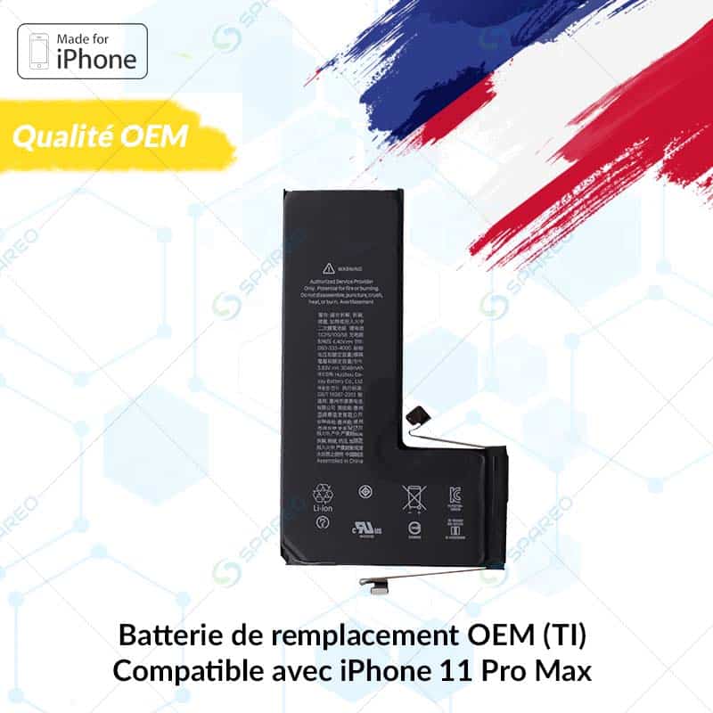 Batterie iPhone 11 Pro Max | Qualité OEM