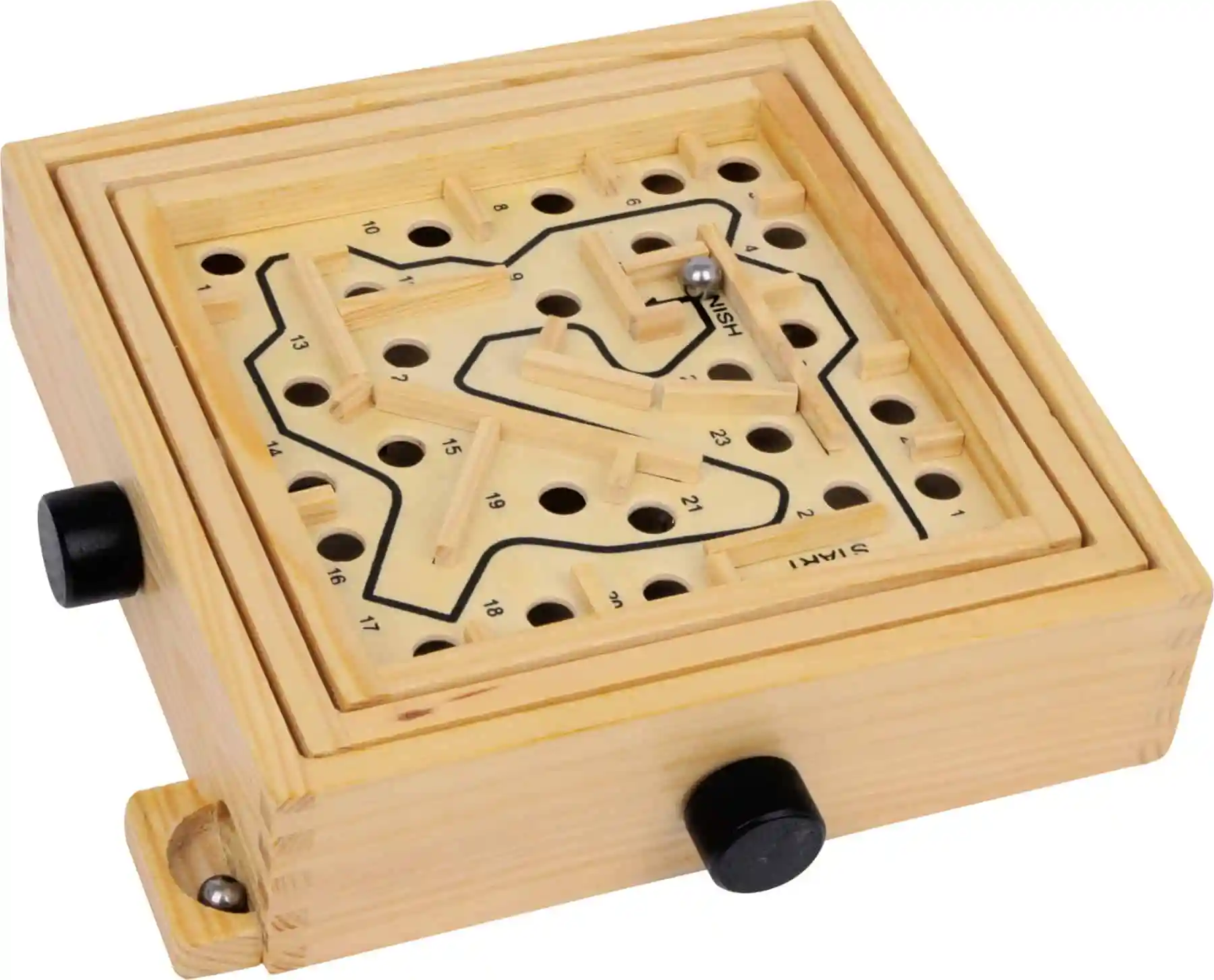Labyrinthe avec 2 billes
