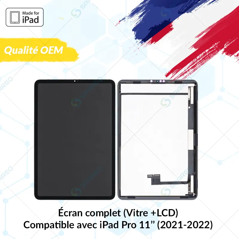 Écran iPad Pro 11″ (4e gen – 2022) | Qualité OEM