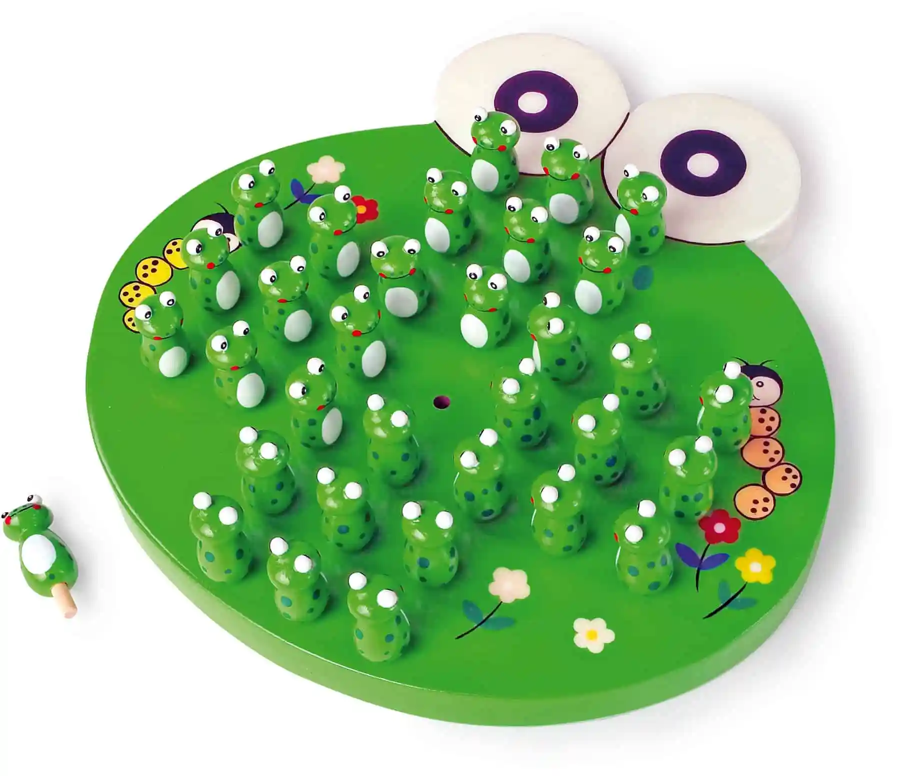 Jeux de solitaire “grenouille”