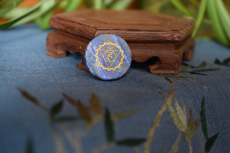 Pierres Chakras Rondes + écriture – Image 9