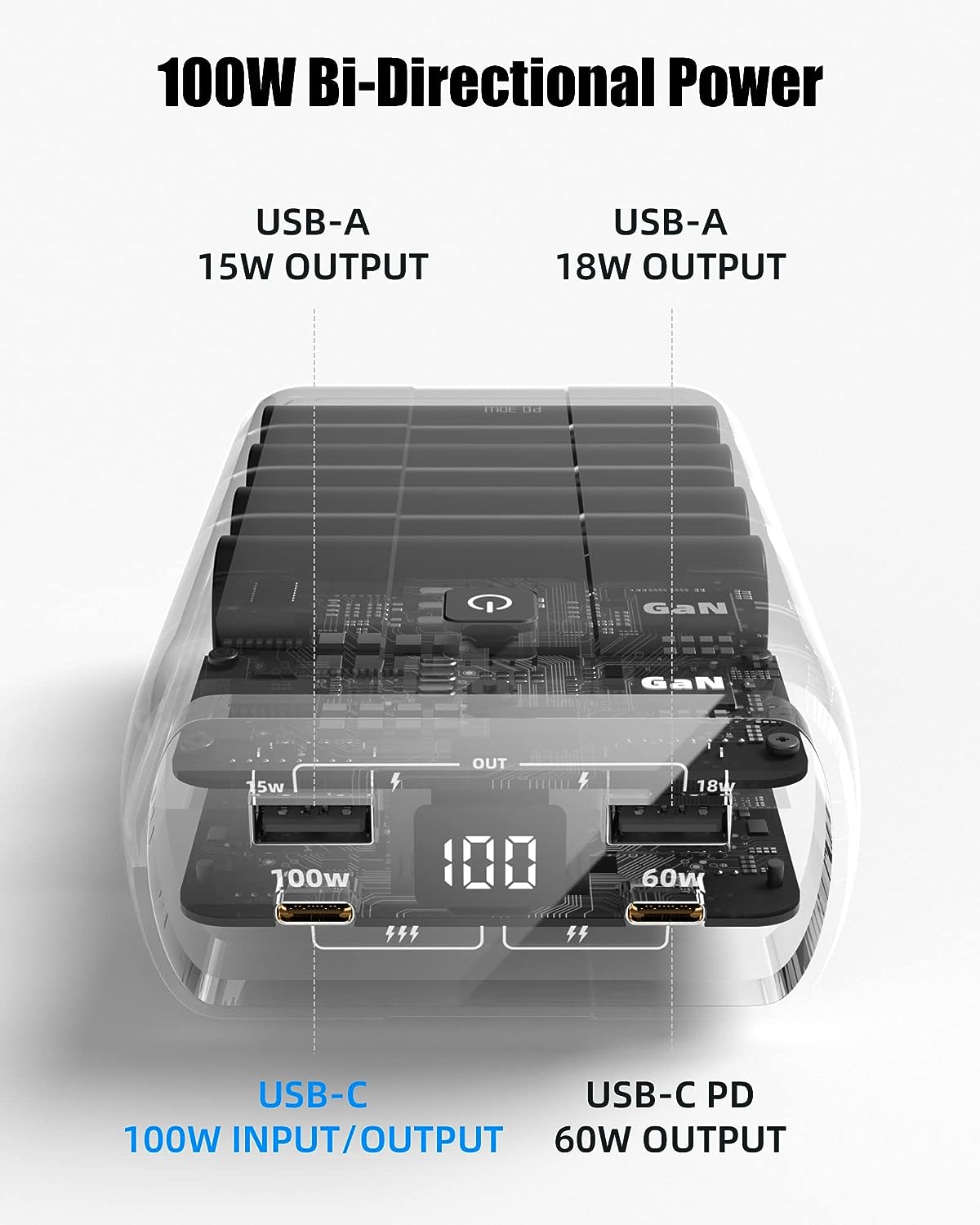 Batterie Externe USB-C Ordinateur Portable – Image 6